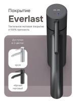 Смеситель для раковины AM.PM Libre F6002222 матовый черный