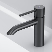 Смеситель для раковины AM.PM Libre F6002222 матовый черный