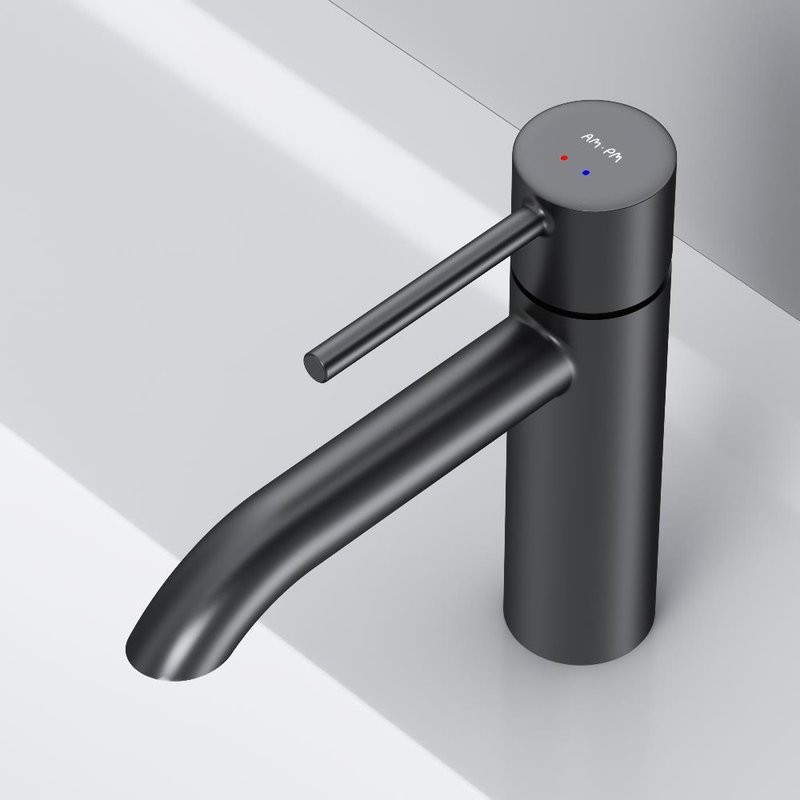 Смеситель для раковины AM.PM Libre F6002222 матовый черный