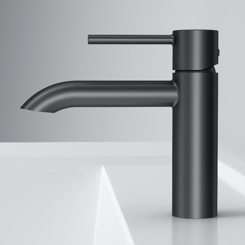 Смеситель для раковины AM.PM Libre F6002222 матовый черный