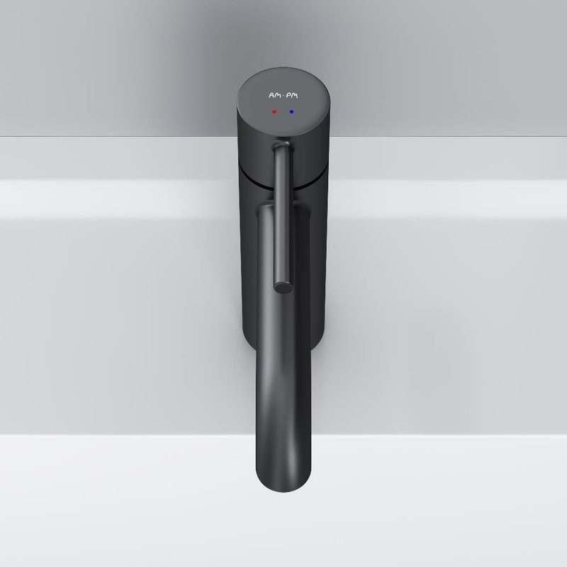 Смеситель для раковины AM.PM Libre F6002222 матовый черный