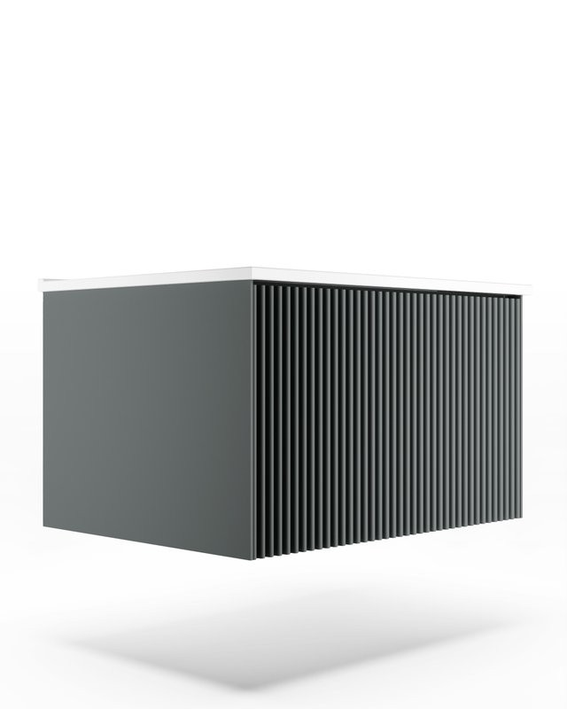 Тумба под раковину La Fenice Terra 60 серая