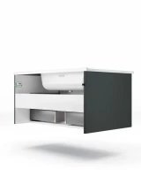 Тумба под раковину La Fenice Terra 60 серая