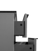 Мебель для ванной комнаты Runo Орлеан 60 подвесная, серая, черная