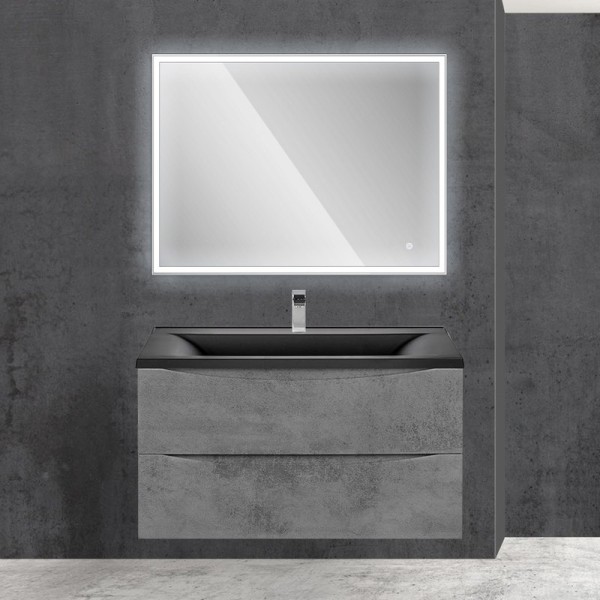Мебель для ванной комнаты Vincea Mia 90 бетон