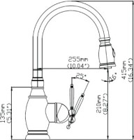 Смеситель для кухни Seaman Eco Koblenz SSN-2168P