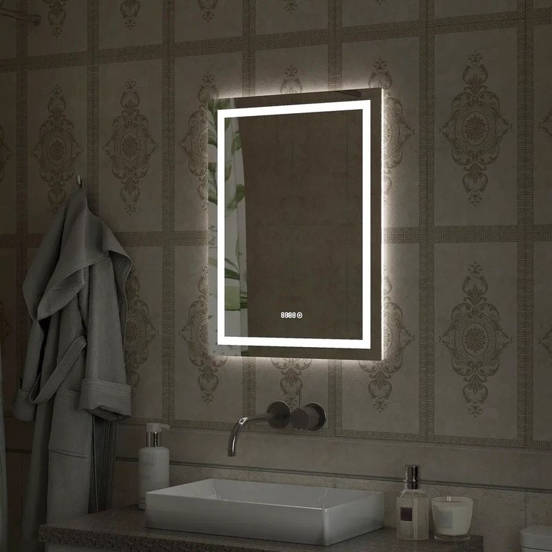 Зеркало CONTINENT Verte 50х70 с подсветкой