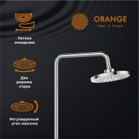 Душевая стойка Orange Thermo Thermo T02S3-911cr