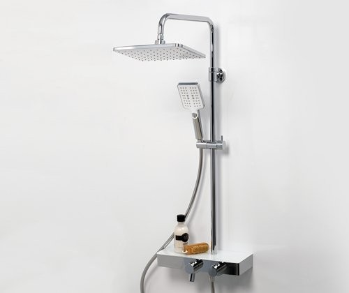 Душевая стойка Wasserkraft Thermo A11301 хром