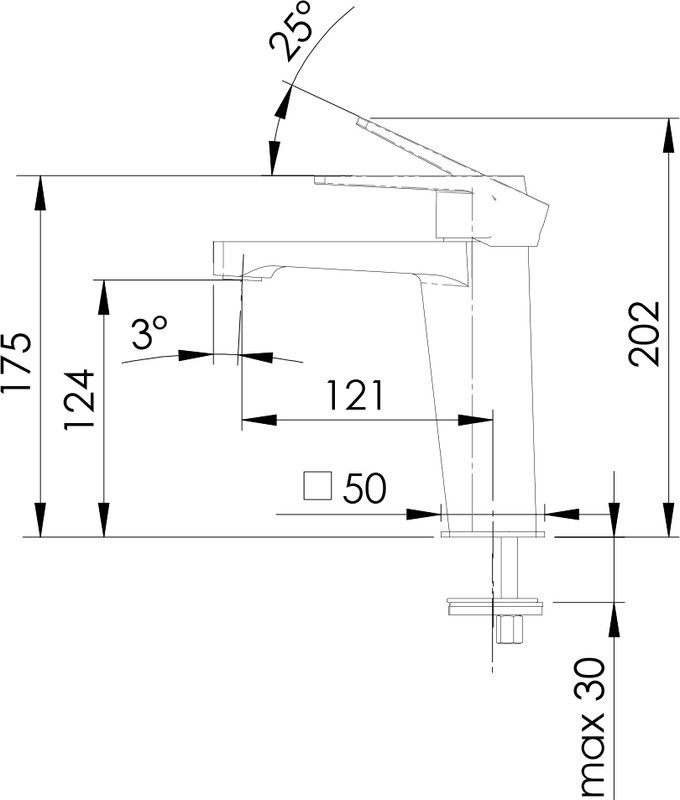Смеситель для раковины Remer Dream D12