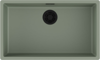 Комплект Мойка Omoikiri Yamakawa 75-Integra-WG wind green + Измельчитель Nagare slim 1250