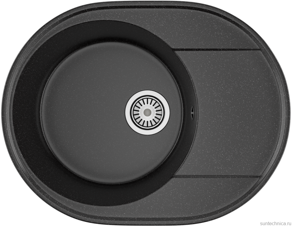 Мойка кухонная Domaci Палермо PR-610-004 черная