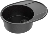 Мойка кухонная Domaci Палермо PR-610-004 черная Мойка кухонная Domaci Палермо PR-610-004 черная