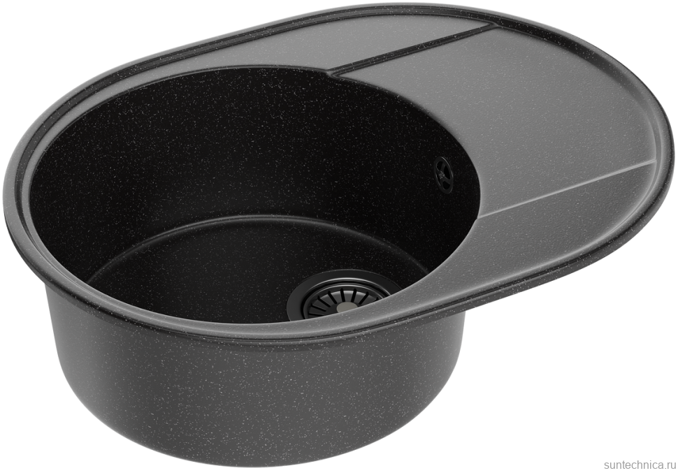 Мойка кухонная Domaci Палермо PR-610-004 черная