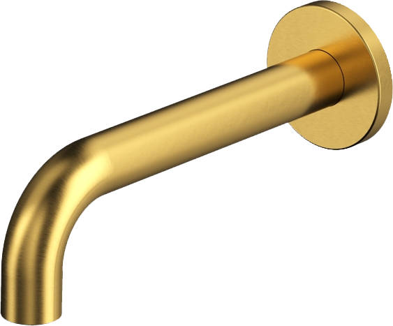 Смеситель для раковины WHITECROSS Y YSET03GLB С ВНУТРЕННЕЙ ЧАСТЬЮ, брашированное золото