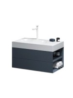 Тумба с раковиной Ravak Lite SD 80 R глубоководная синяя