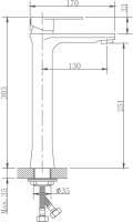 Смеситель для раковины Haiba HB807 HB11807