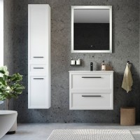 Мебель для ванной комнаты STWORKI Эстерсунд 75 белая матовая