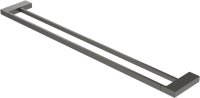 Полотенцедержатель Cezares Slider THD-80-GM оружейная сталь