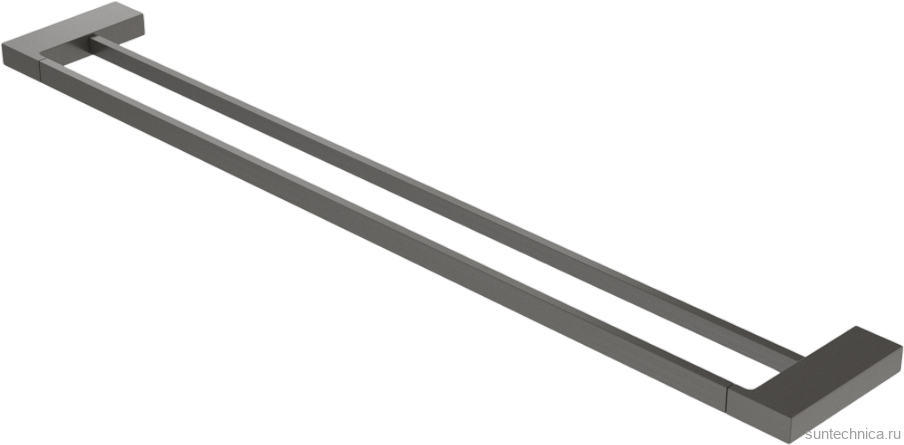 Полотенцедержатель Cezares Slider THD-80-GM оружейная сталь