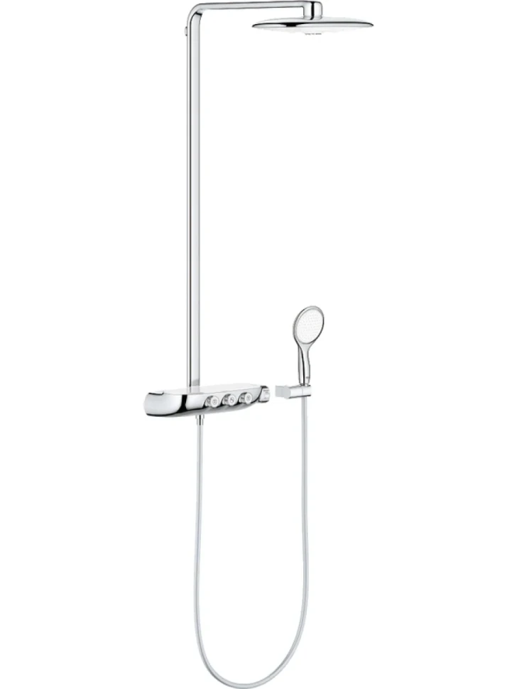 Душевая стойка Grohe Rainshower System SmartControl Duo 360 26250LS0 белая луна
