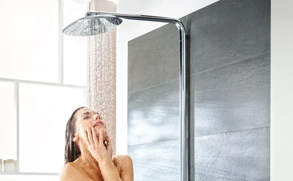Душевая стойка Grohe Rainshower System SmartControl Duo 360 26250LS0 белая луна