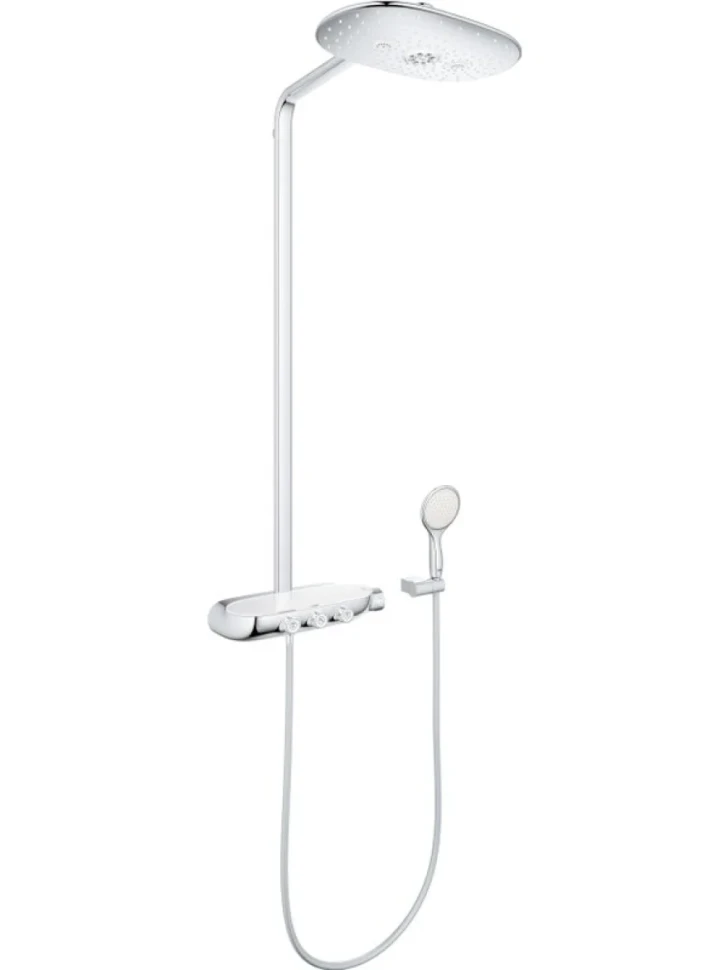 Душевая стойка Grohe Rainshower System SmartControl Duo 360 26250LS0 белая луна