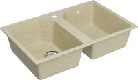 Мойка кухонная Domaci Палермо PR-770-002 бежевая Мойка кухонная Domaci Палермо PR-770-002 бежевая