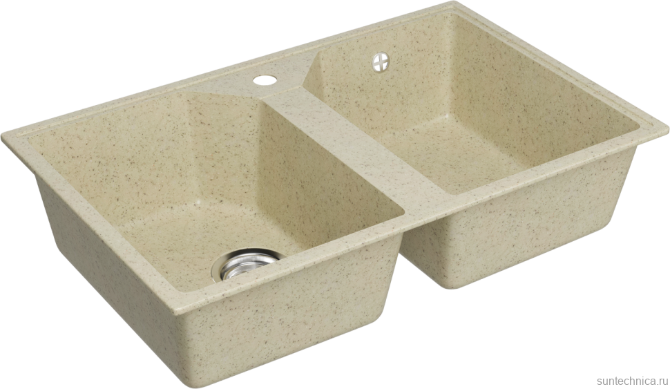 Мойка кухонная Domaci Палермо PR-770-002 бежевая