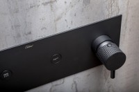 Душевой комплект Boheme Fusion 130-B С ВНУТРЕННЕЙ ЧАСТЬЮ, чёрный