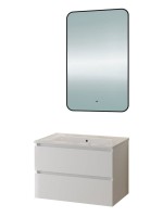 Мебель для ванной комнаты Teymi Laina 75 матовая белая