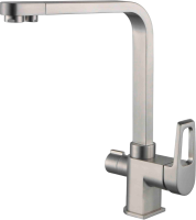 Смеситель для кухни Zorg Sanitary ZR 334 YF-NICKEL никель