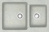 Мойка кухонная AZARIO Grand 00079906 светло-серая