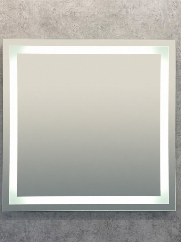 Зеркало Comforty Квадрат 90 сенсорное, с подсветкой