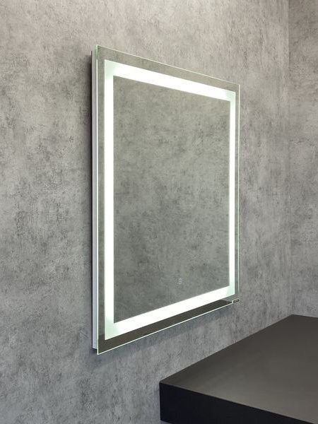 Зеркало Comforty Квадрат 90 сенсорное, с подсветкой