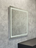 Зеркало Comforty Квадрат 90 сенсорное, с подсветкой