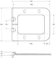 Комплект Унитаз подвесной BelBagno Ardente-R BB520CHR безободковый + Крышка Due BB3103/3106SC с микролифтом + Инсталляция Geberit Duofix Delta 458.149.21.1 с кнопкой смыва, хром + Звукоизоляция