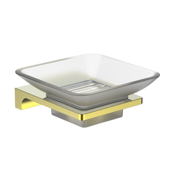 Мыльница Wonzon & Woghand WW-9122-LG глянцевое золото