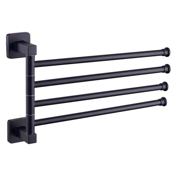 Держатель для полотенец Fashun A26-7 A2614-7 матовый черный