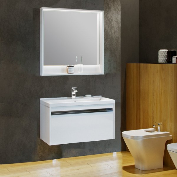 Мебель для ванной комнаты AQUATON Капри 80 подвесная