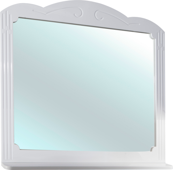 Зеркало Bellezza Кантри 85 с полкой