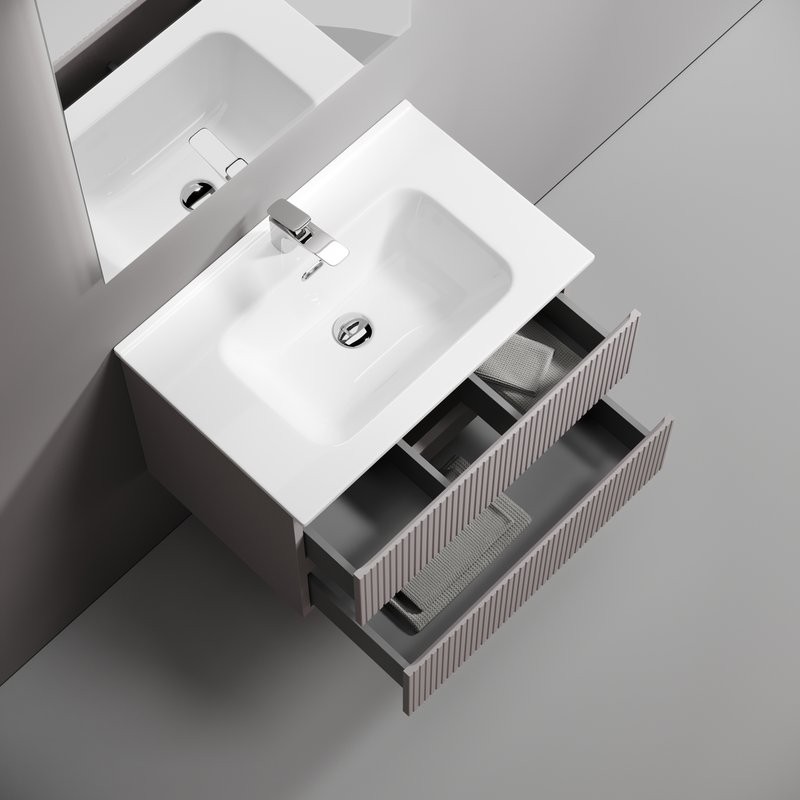 Тумба под раковину Sancos подвесная Snob T 70 Doha Soft SNT70SM