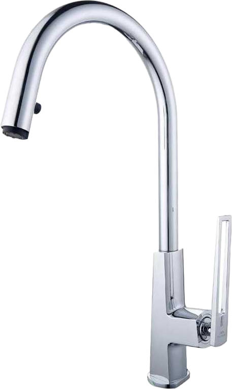 Смеситель для кухни Fashun A6057 хром