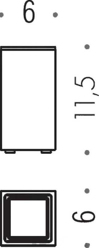 Набор Стакан Colombo Design Look B1643.000 + Дозатор B9320.000