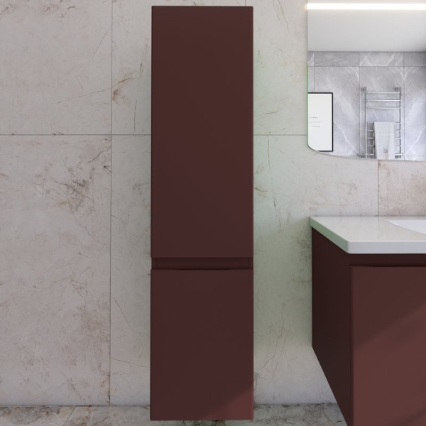 Шкаф-пенал для ванной Caprigo Forte 35 R шоколад