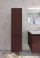 Шкаф-пенал для ванной Caprigo Forte 35 R шоколад