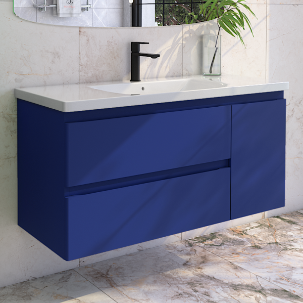 Тумба под раковину без столешницы Caprigo Forte 120 R подвесная, океания