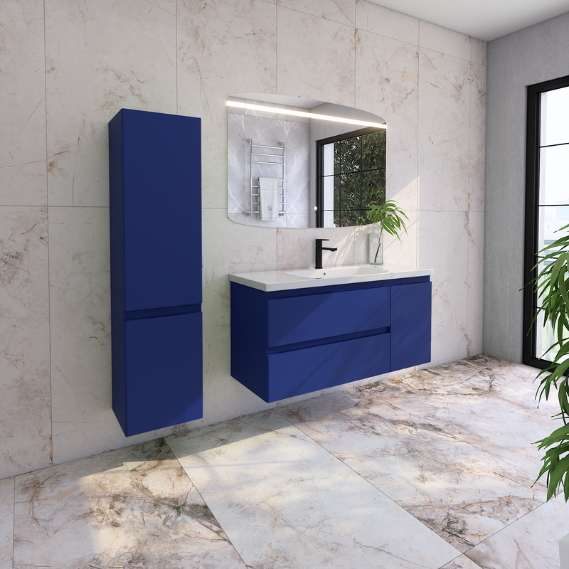 Тумба под раковину без столешницы Caprigo Forte 120 R подвесная, океания