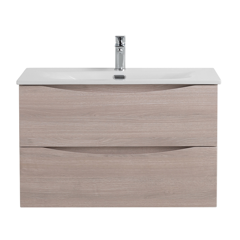 Тумба под раковину BelBagno Marino-cer-n 90 подвесная, rovere grigio