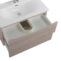 Тумба под раковину BelBagno Marino-cer-n 90 подвесная, rovere grigio